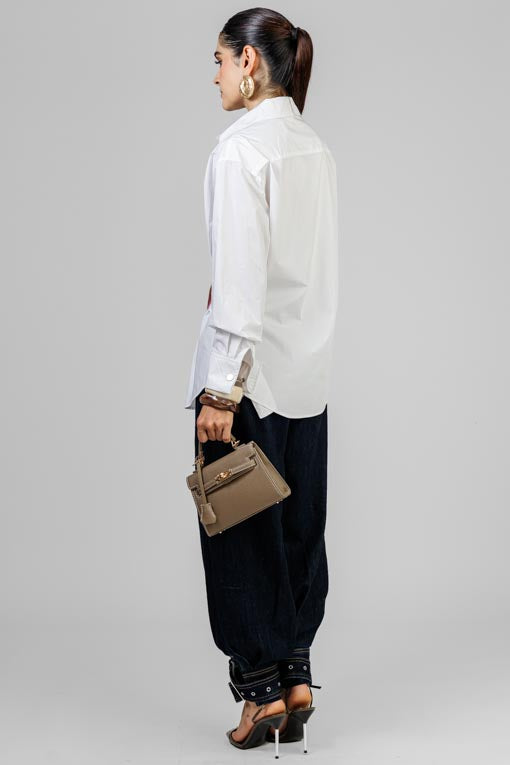 BLUSA DRAPEADO LATERAL
