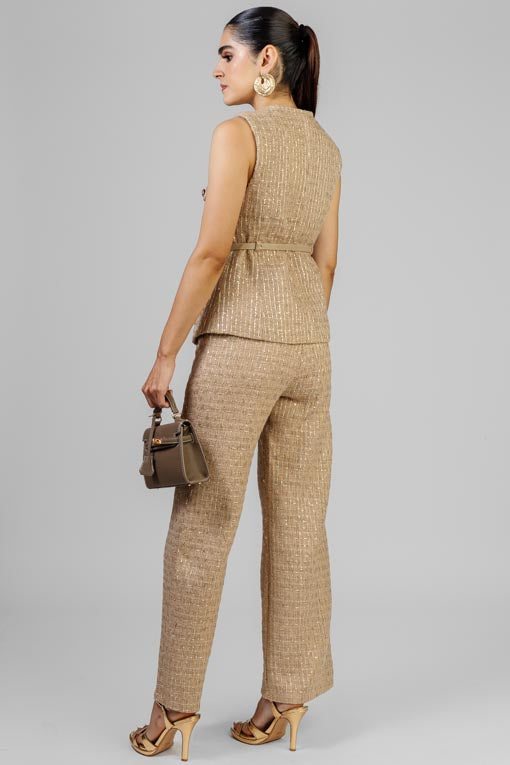 CONJUNTO TWEED CON LENTEJUELA