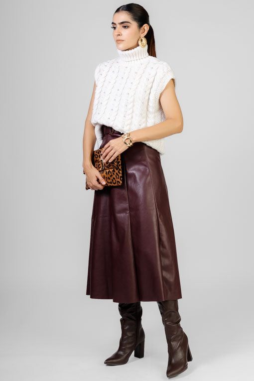 FALDA CORTES VINIL
