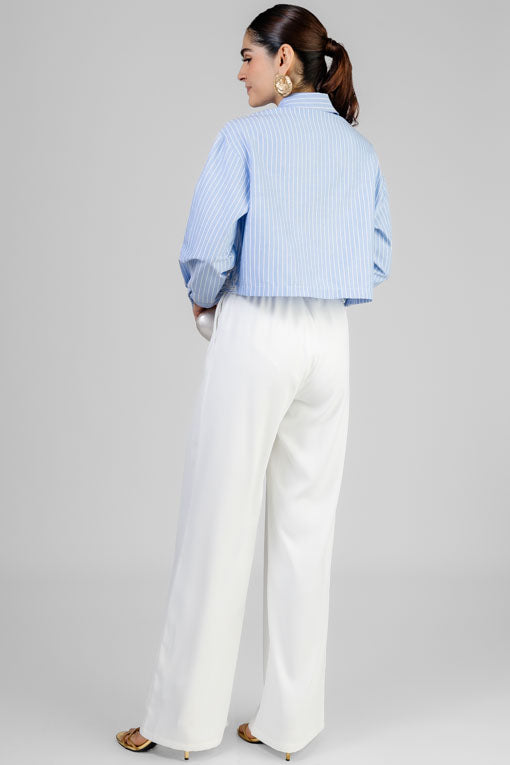 CAMISA RAYA BORDADA