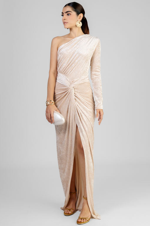 VESTIDO CHAMPAGNE
