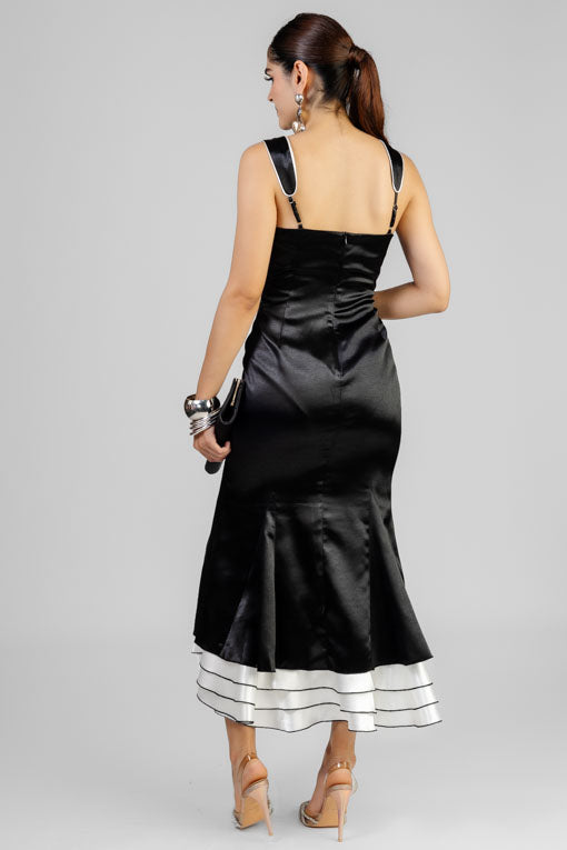 VESTIDO MOÑOS BLANCO