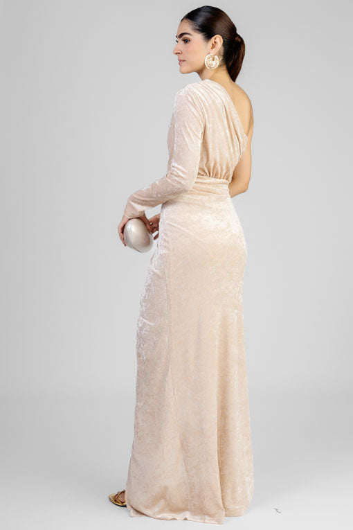 VESTIDO CHAMPAGNE