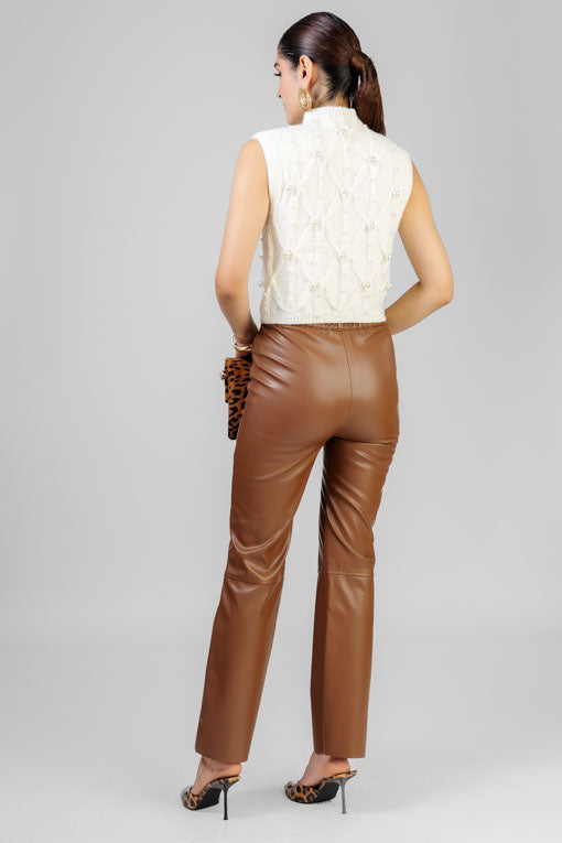 BLUSA TEJIDO PERLAS
