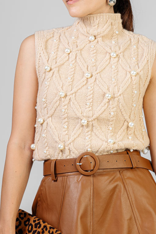 BLUSA TEJIDO PERLAS