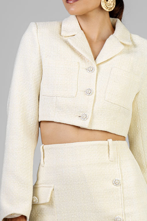 CONJUNTO CHAQUETA BEIGE