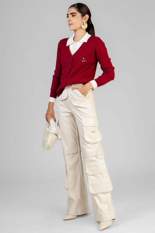 PANTALON CARGO VINIPIEL