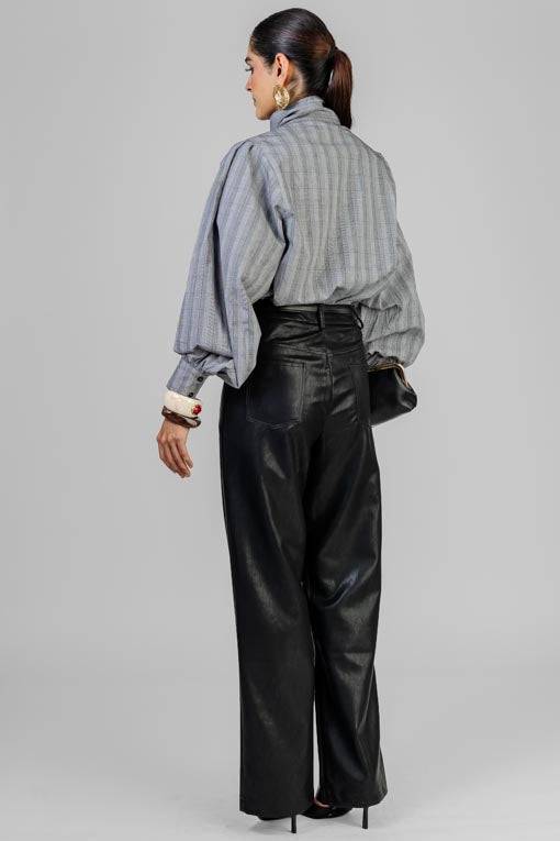 PANTALON NEGRO VINIPIEL