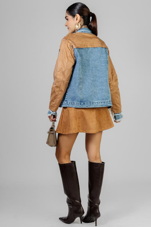 CHAMARRA DENIM BLOOM
