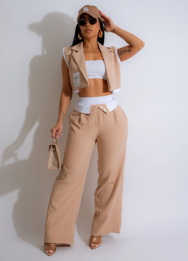 CONJUNTO SACO CORTO