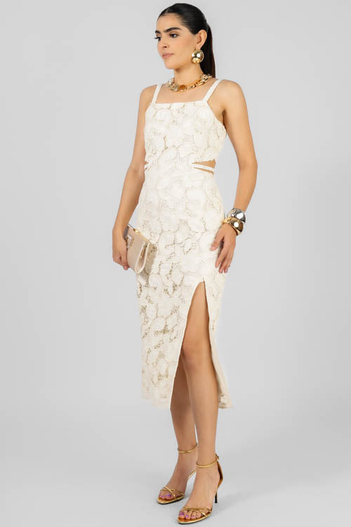 VESTIDO TIRANTE BEIGE