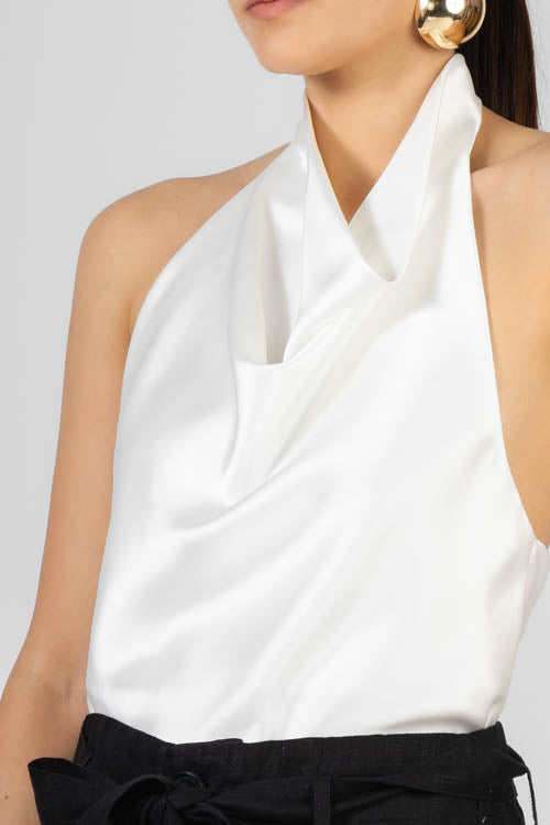 BLUSA SATIN HALTER