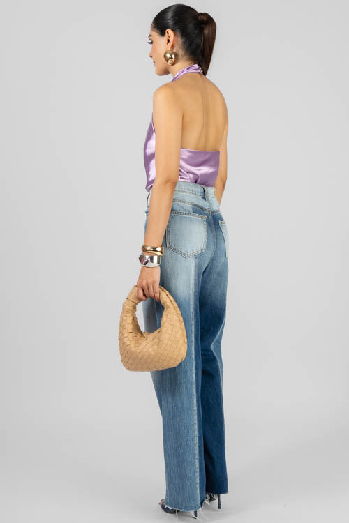 BLUSA SATIN HALTER