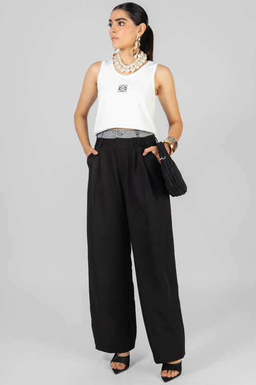 PANTALON CINTURILLA DENIM