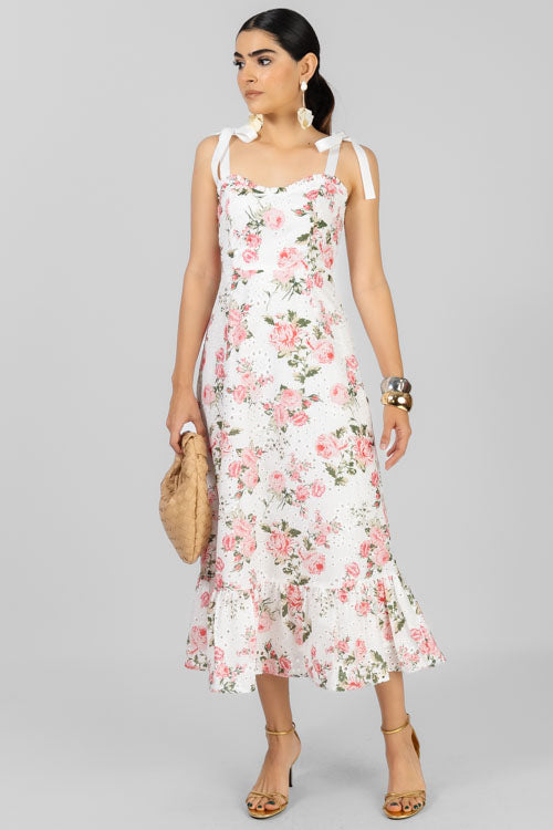 VESTIDO TIRANTE LISTONES