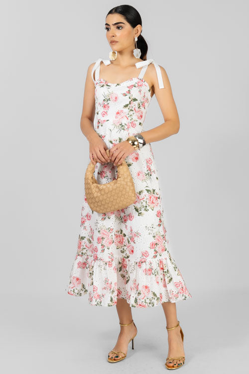 VESTIDO TIRANTE LISTONES