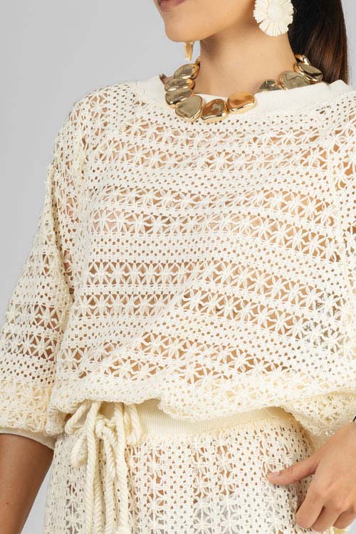 CONJUNTO TEJIDO BEIGE