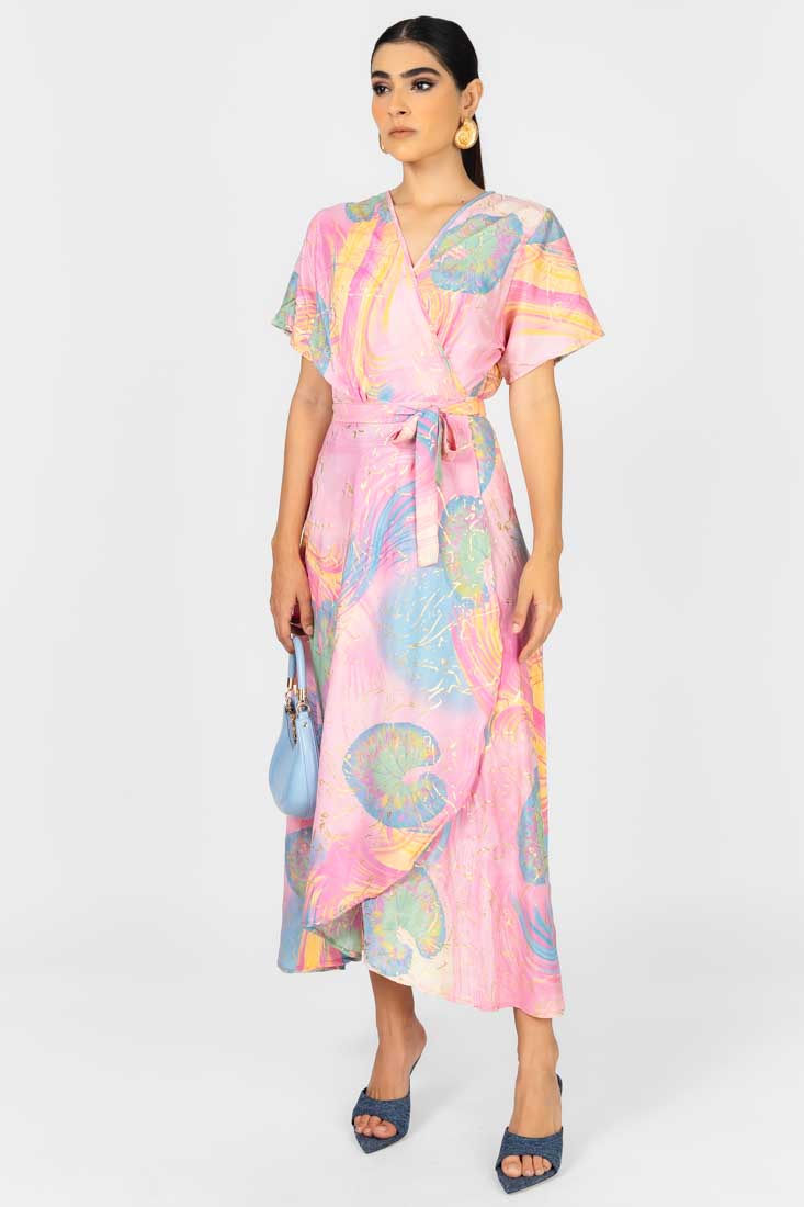 VESTIDO CRUZADO COLORES