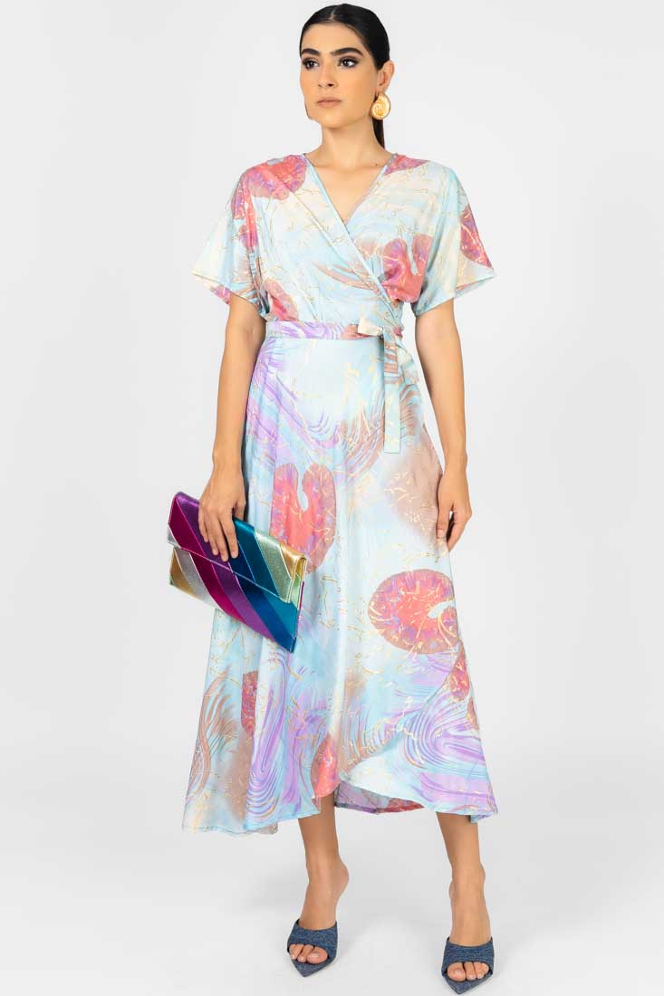 VESTIDO CRUZADO COLORES