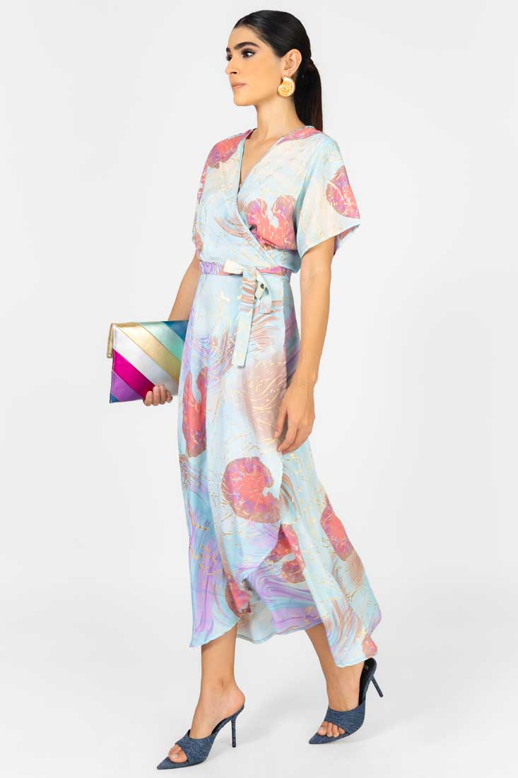 VESTIDO CRUZADO COLORES