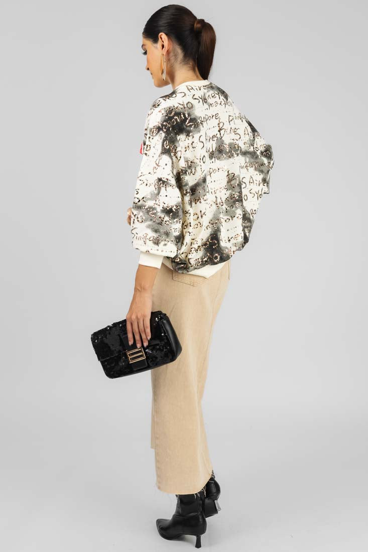 FALDA PRETINA CRUZADA