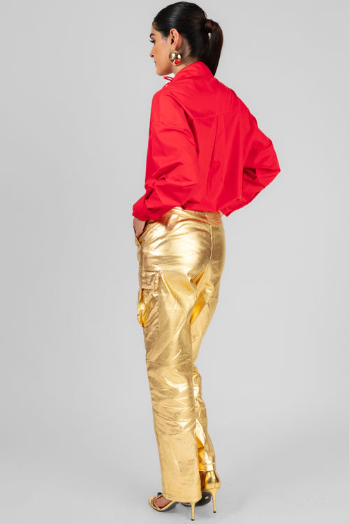 PANTALON CARGO METALICO