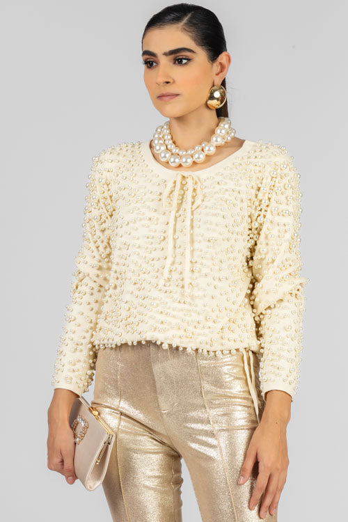 BLUSA PERLAS