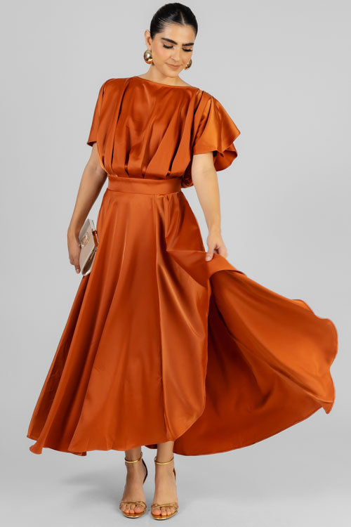 VESTIDO SATINADO
