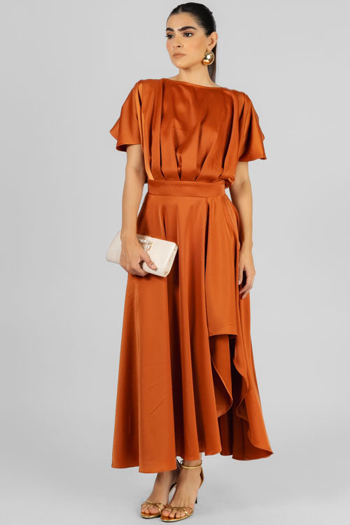 VESTIDO SATINADO