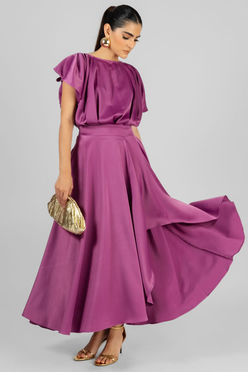 VESTIDO SATINADO