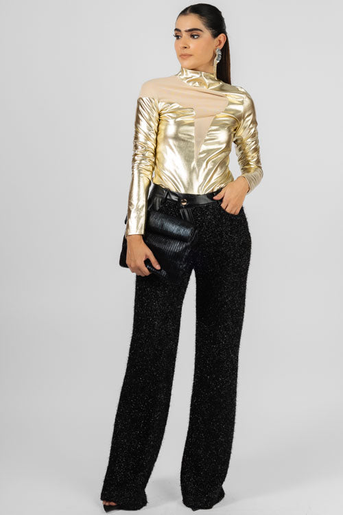 PANTIBLUSA ASIMETRICA MESH