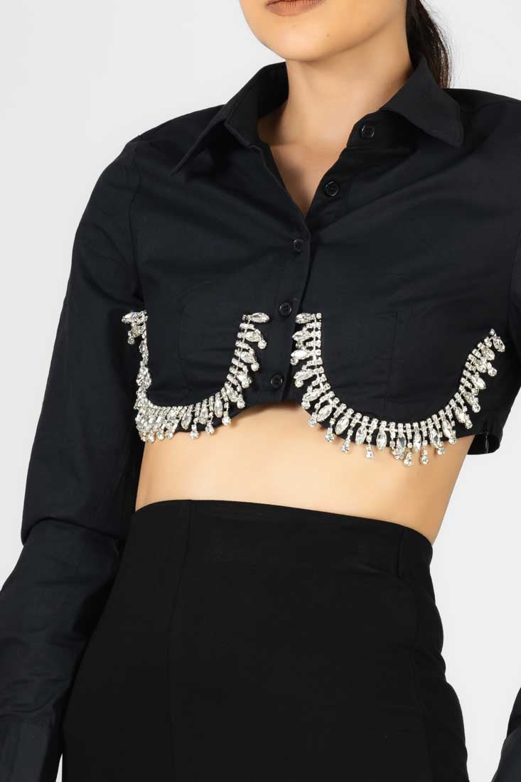 TOP CAMISA PEDRERIA