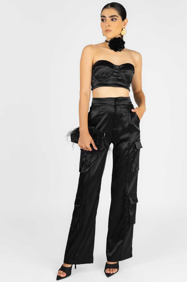 CONJUNTO TOP SATIN