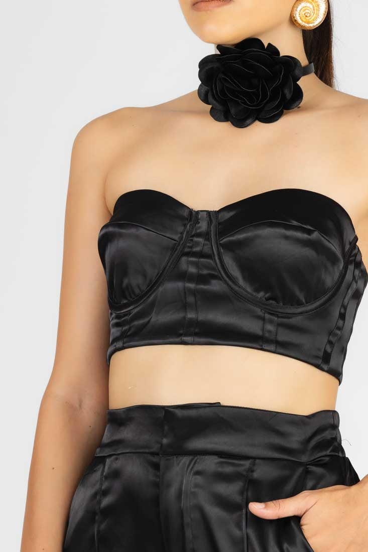 CONJUNTO TOP SATIN
