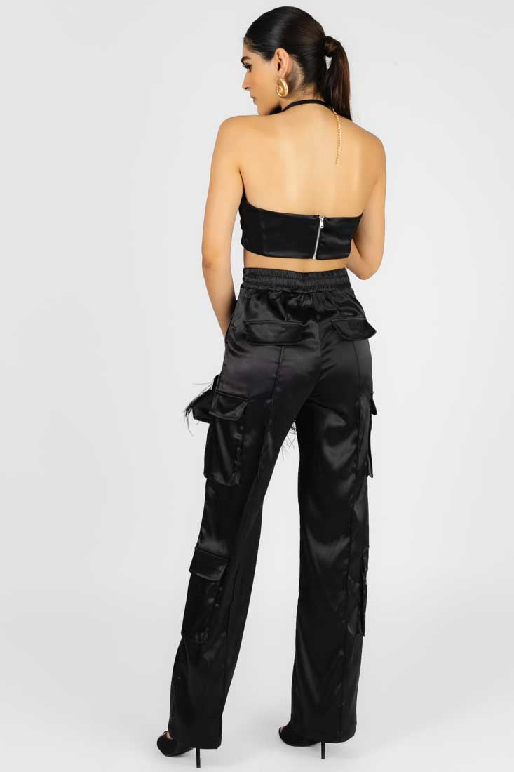 CONJUNTO TOP SATIN