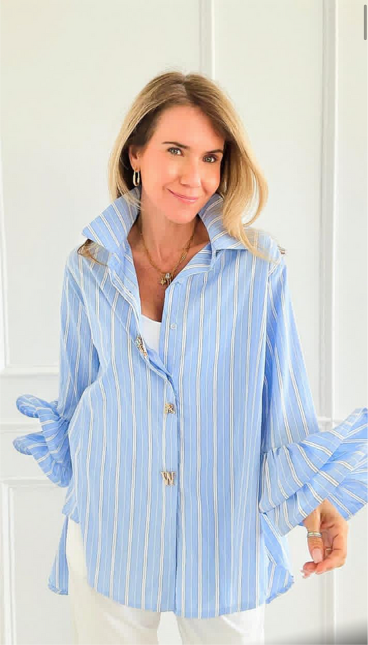 BLUSON RAYA AZUL