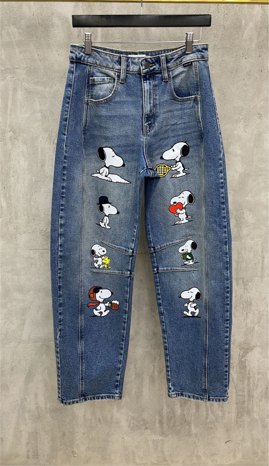 PANTALON DENIM CARTOON
