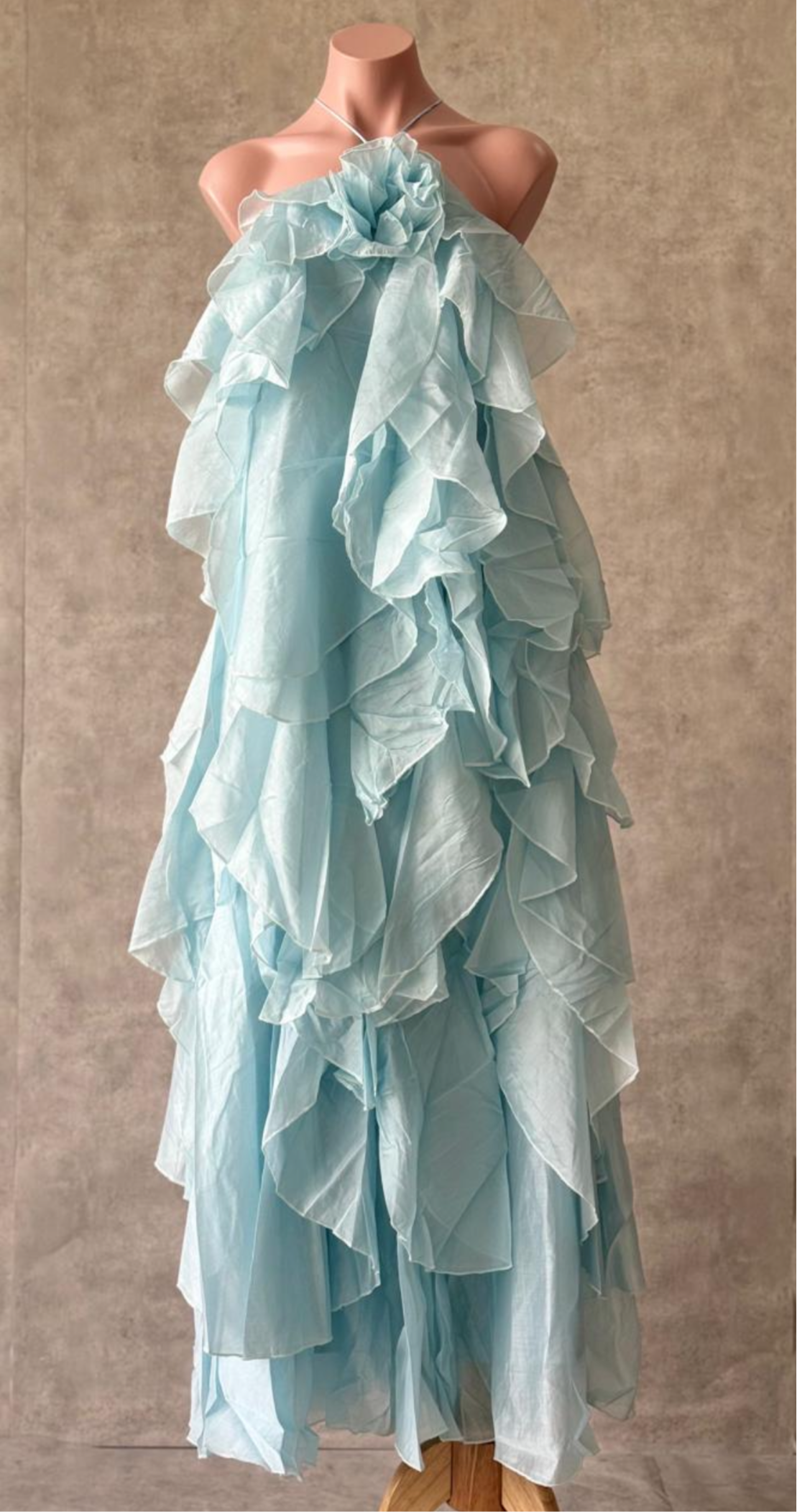 VESTIDO BOHO OLANES