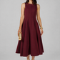 VESTIDO  MIDI ESTRUCTURADO