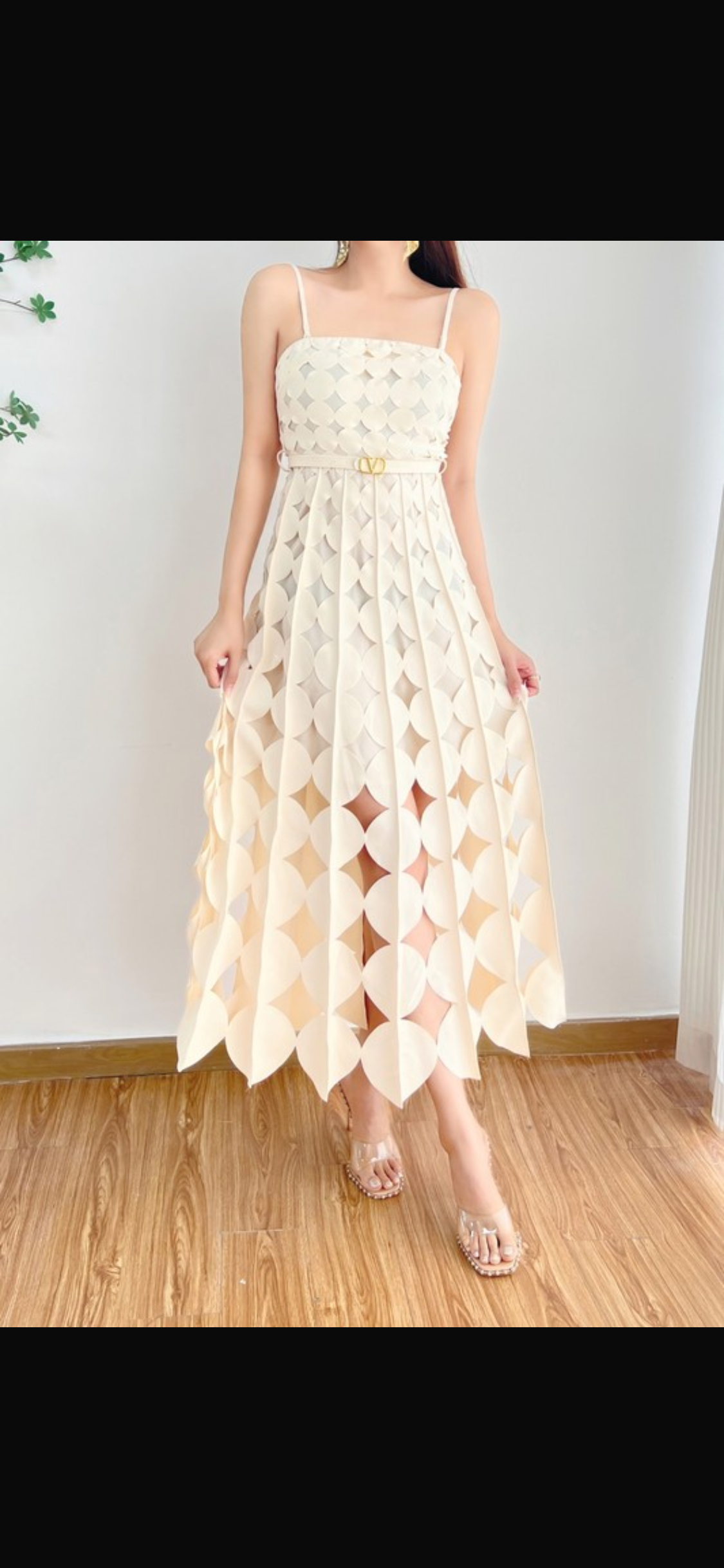 VESTIDO AROS TIRANTES