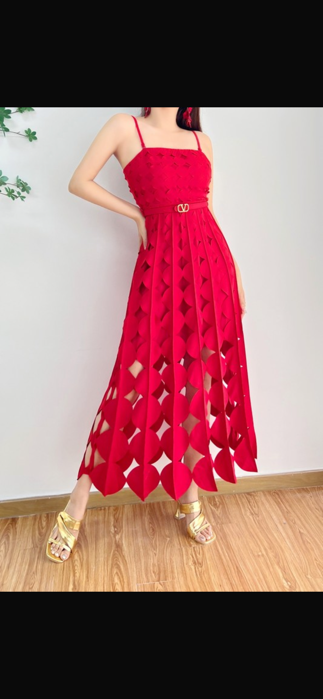 VESTIDO AROS TIRANTES