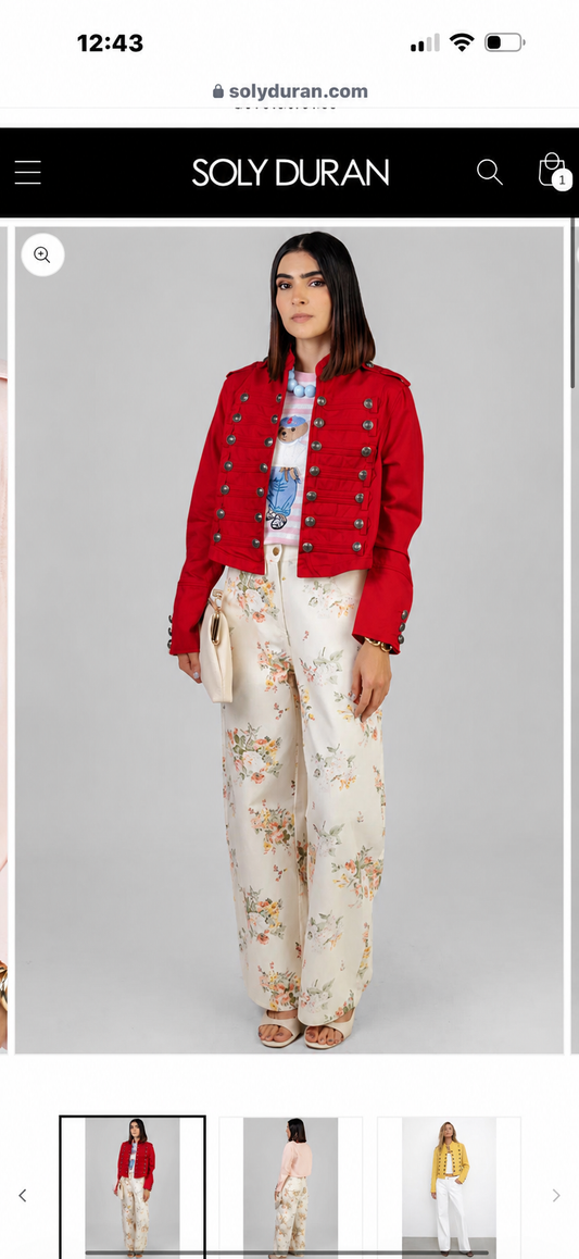 CHAQUETA PARIS MILITAR