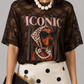 BLUSA ENCAJE ICONIC