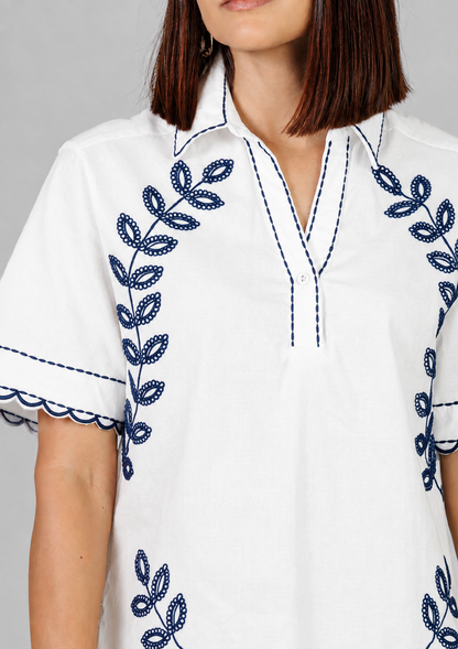 BLUSA NAVY FOLK