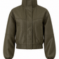 CHAQUETA TEXTURIZADA BORDÓ