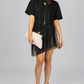 BLUSA  CON FLECOS