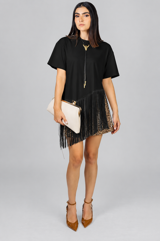 BLUSA  CON FLECOS