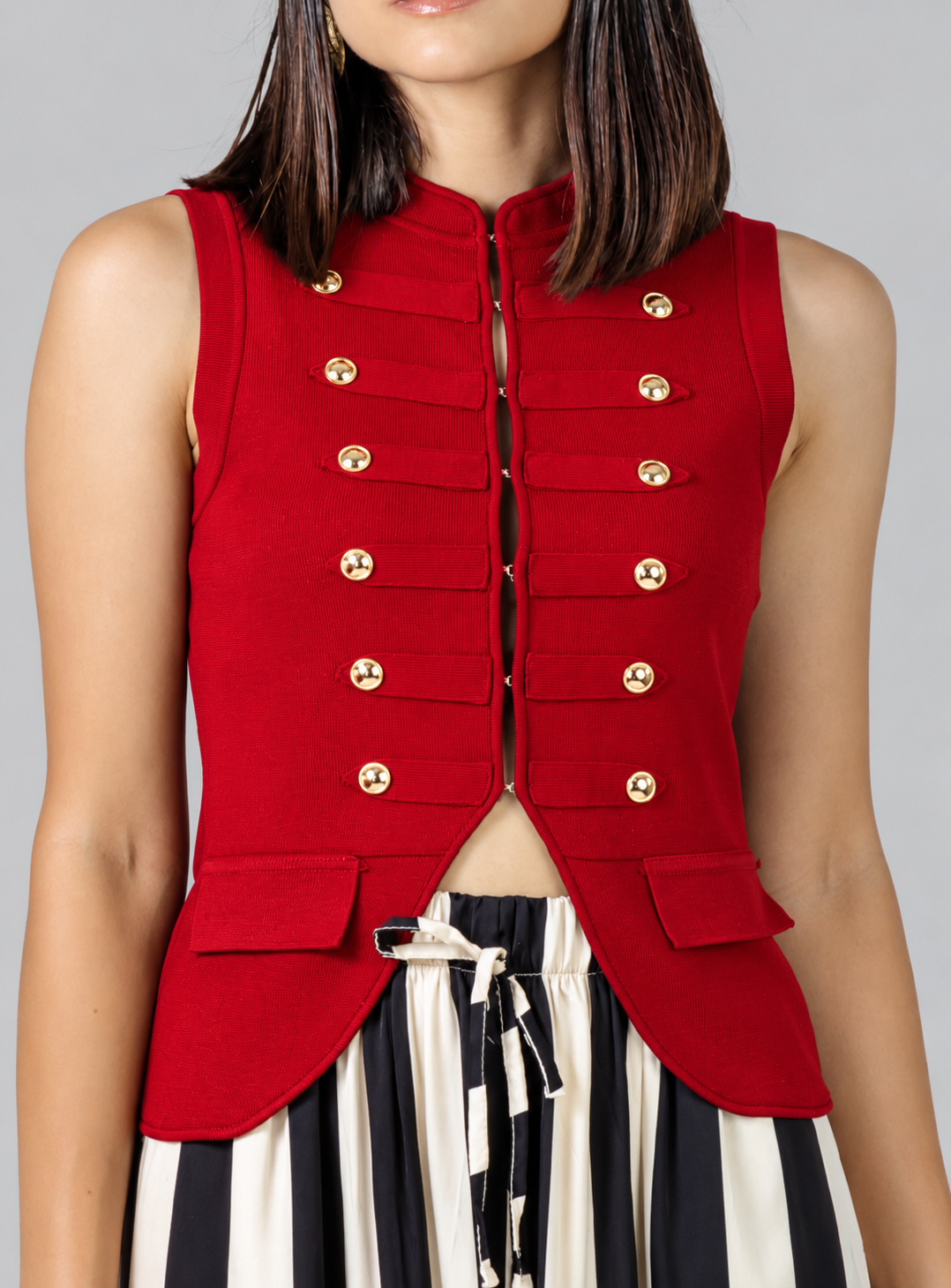 BLUSA MAO ESTILO MILITAR