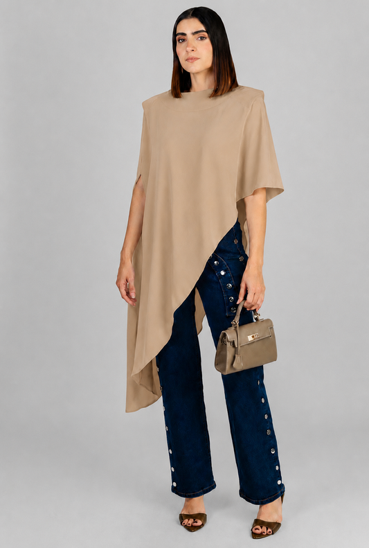 BLUSA ECLIPSE ASIMETRICO