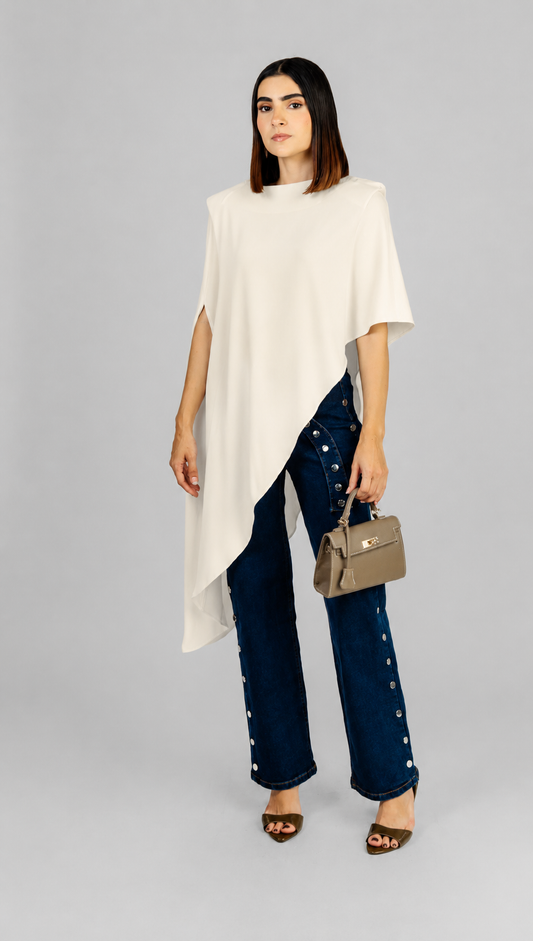 BLUSA ECLIPSE ASIMETRICO